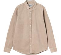 Carhartt WIP - Hemd aus Kordsamt - L/S Madison Cord Shirt Wall / Wall für Herren - Größe S - Beige Beige S