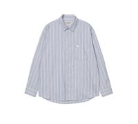 Carhartt WIP L/S Beale Shirt (beale stripe / gentle blue / white) - M
