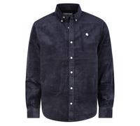 Carhartt WIP Hemd Madison Cord Shirt dark navy S