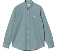Carhartt WIP - Hemd mit langen ärmeln - L/S Madison Shirt Citadel / Wax für Herren - Größe S - Blau Blau S