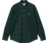 Carhartt WIP - Hemd mit langen ärmeln - L/S Madison Shirt Dark Fir / Wax für Herren - Größe S - Grün Grün S