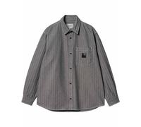 Carhartt WIP - Hemdjacke aus Baumwolle - Menard Shirt Jac Grey Rinsed für Herren - Größe S - Grau Grau S