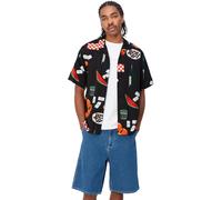 Carhartt WIP S/S Isis Maria Dinner Shirt Schwarz in Größe L