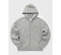 L CARHARTT WIP AMERICAN SCRIPT GRAUES HOODIE