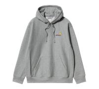 Carhartt WIP Hooded American Script Sweat (grey heather) - M