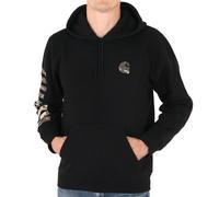 Carhartt WIP Hooded Camo Mil Sweat Black - S