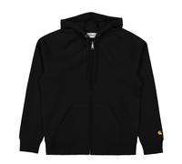 Carhartt WIP Hooded Chase Jacket men Hoodies|Windbreaker|Zippers black in Größe:S