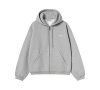 Carhartt WIP Hooded Ebbert Jacket Grey Heather / White