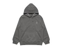 Carhartt WIP Hoodie Nelson – garment-dyed Schwarz – Größe M
