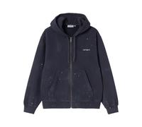 Carhartt WIP Hooded Painter Jacket Dark Navy, Destroy wash, splatter