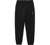 Carhartt WIP - Hose Jogginganzug - Chase Sweat Pant Black / Gold für Herren aus Baumwolle - Größe S - schwarz schwarz S