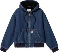 Carhartt WIP - Isolationsjacke aus Denim - W' Og Active Jacket Blue Stone Washed für Damen aus Baumwolle - Größe L - Blau Blau L