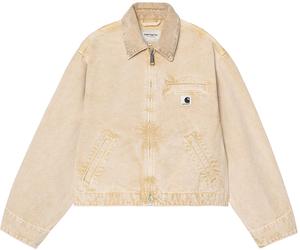 Carhartt WIP - Jacke aus Bio-Baumwolle - Emery Jacket W Dusty H Brown Dusty H Brown für Damen aus Baumwolle - Größe S - Braun Braun S