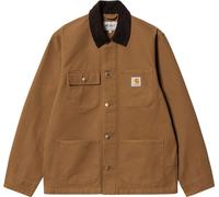 Carhartt WIP - Jacke aus Bio-Baumwolle - Michigan Coat Canvas Hamilton Brown Tobacco Rinsed für Herren - Größe L - Braun Braun L
