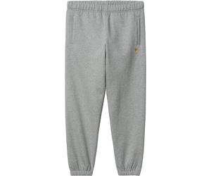 Carhartt WIP - Jogginganzug aus gebürstetem Fleece - Herren - Chase Sweat Pant - Chase Sweat Pant Grey Heather Gold für Herren aus Grau M