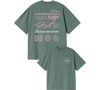 Carhartt WIP - Komfortables T-Shirt aus Baumwolle - S/S Networks T-Shirt Silver Pine für Herren aus Baumwolle - Größe S - Grün Grün S