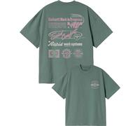 Carhartt WIP - Komfortables T-Shirt aus Baumwolle - S/S Networks T-Shirt Silver Pine für Herren aus Baumwolle - Größe XL - Grün Grün XL