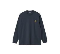 Carhartt WIP - L/S American Script T-Shirt - T-Shirt-langarm XL blau