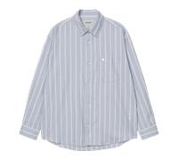 Carhartt WIP L/S Beale Shirt (beale stripe / gentle blue / white) - 2XL