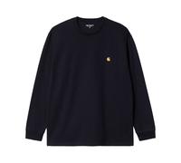 Carhartt WIP L/S Chase T-Shirt Dark Navy / Gold