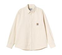 Carhartt WIP - Hemd aus Kordsamt - L/S Flint Shirt Salt für Herren - Größe S - Beige Beige S