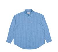 Carhartt WIP L/S Keene Shirt (keene stripe, curacao) - L