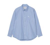 Carhartt WIP L/S Keene Shirt (keene stripe, curacao) - 2XL