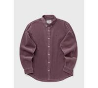 Carhartt WIP L/S Madison Cord Shirt men Longsleeves purple in Größe:M
