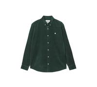 Carhartt WIP - L/S Madison Fine Cord Shirt - T-Shirt-langarm M grün
