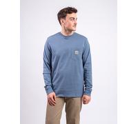 Carhartt WIP L/S Pocket T-Shirt Velvet Blue L
