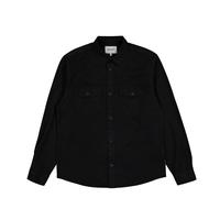 Carhartt WIP L/S Santa Fe Shirt Schwarz in Größe L