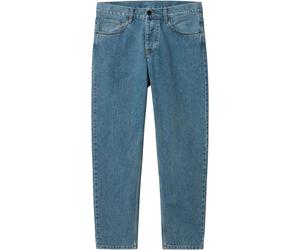 Carhartt WIP - Lässige Jeans aus Bio-Baumwolle - Herren - Newel Pant Denim - Newel Pant Denim Blue Stone Bleached für Herren aus Baumwolle Blau 34 US