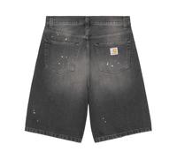 Carhartt WIP Landon Short Black, Destroy wash, splatter