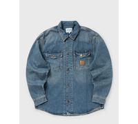 Carhartt WIP Lincoln Shirt Jacket men Denim Jackets blue in Größe:S