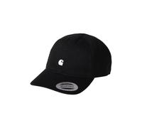 Carhartt WIP Madison Logo Dad Cap - Black / White One Size Schwarz