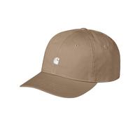 Carhartt WIP Madison Logo Cap leather / white Gr. Uni