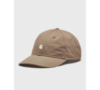 Carhartt WIP Madison Logo Cap leather / white Gr. Uni