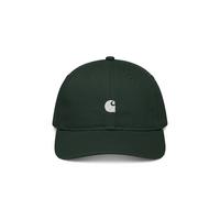 Carhartt WIP Madison Logo Cap UNI / Dark Scarab / White