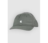 Carhartt WIP Madison Logo Cap velvet green / white Gr. Uni