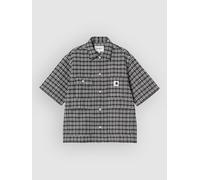 Carhartt WIP Michigan Hemd kander check / black Damen Gr. M