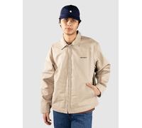 Carhartt WIP Module Script Jacke wall / black / rinsed Herren Gr. S