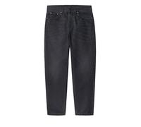 Carhartt WIP Newel Pant Herren Soot Aged Canvas - Schwarz / 36