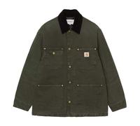 Carhartt WIP OG Chore Coat Olive/Black Stone Canvas - L