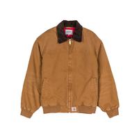 Carhartt Work In Progress Jacke mit Reißverschluss und Label-Detail in Camel, Größe M