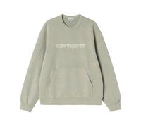 Carhartt WIP Painter Sweatshirt Shady Green, Destroy wash, splatter