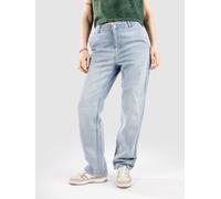 Carhartt WIP Pierce Straight Jeans light stone washed blue Damen Gr. 25