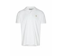 Carhartt Work In Progress Regular Fit Poloshirt mit Label-Stitching in Weiss, Größe S