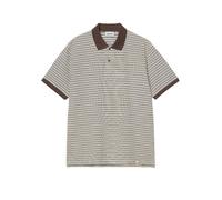 Carhartt WIP Delray Polo T-Shirt - Delray Stripe - L