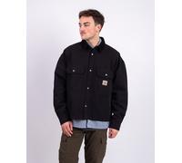 Carhartt WIP Prescott Hemd Jacke Black/Black garment dyed M