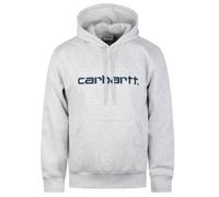 Carhartt WIP Pullvoer Hooded Script Embroidery Sweatshirt ash heather M